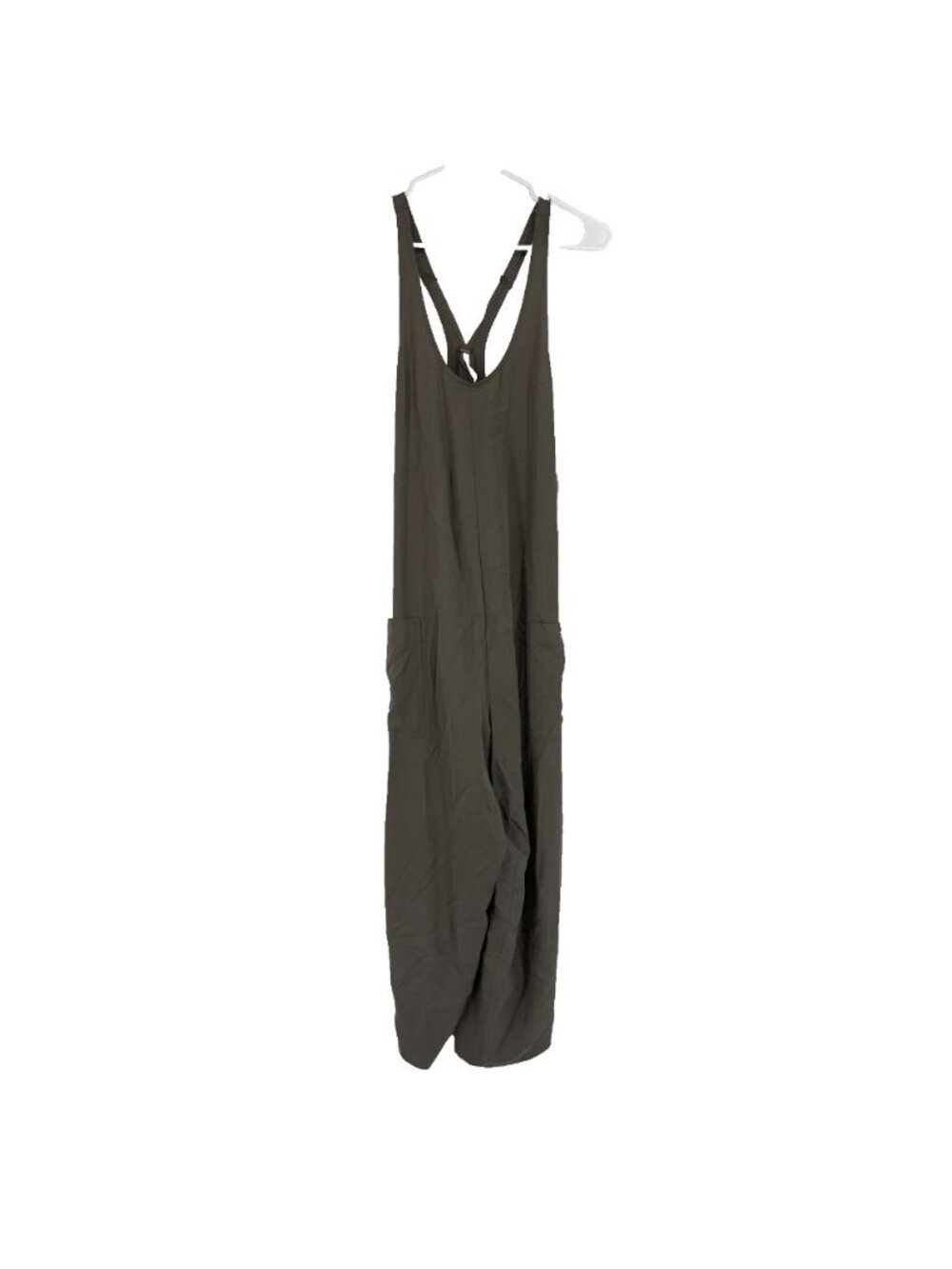 Free People Women S Overalls Flowy Bohemian Brown Pockets Activewear Casual